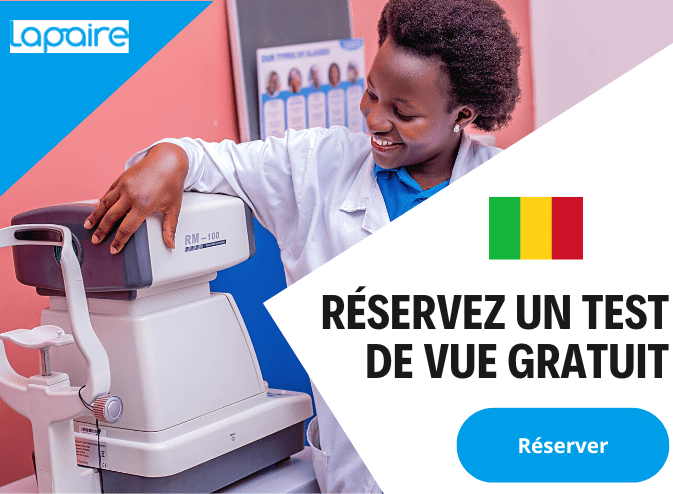 Réserver un test de vision au Mali